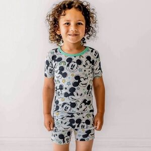 Little Sleepies Mickey Forever Short Sleeve Shorts Pajamas